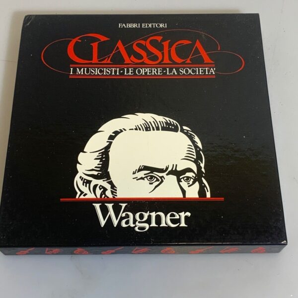 Wagner Classica Fabbri Editori 4 Musicassette Audio Cassette