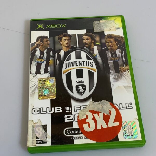 XBOX Club Football Juventus 2005 Usato Italiano Halifax
